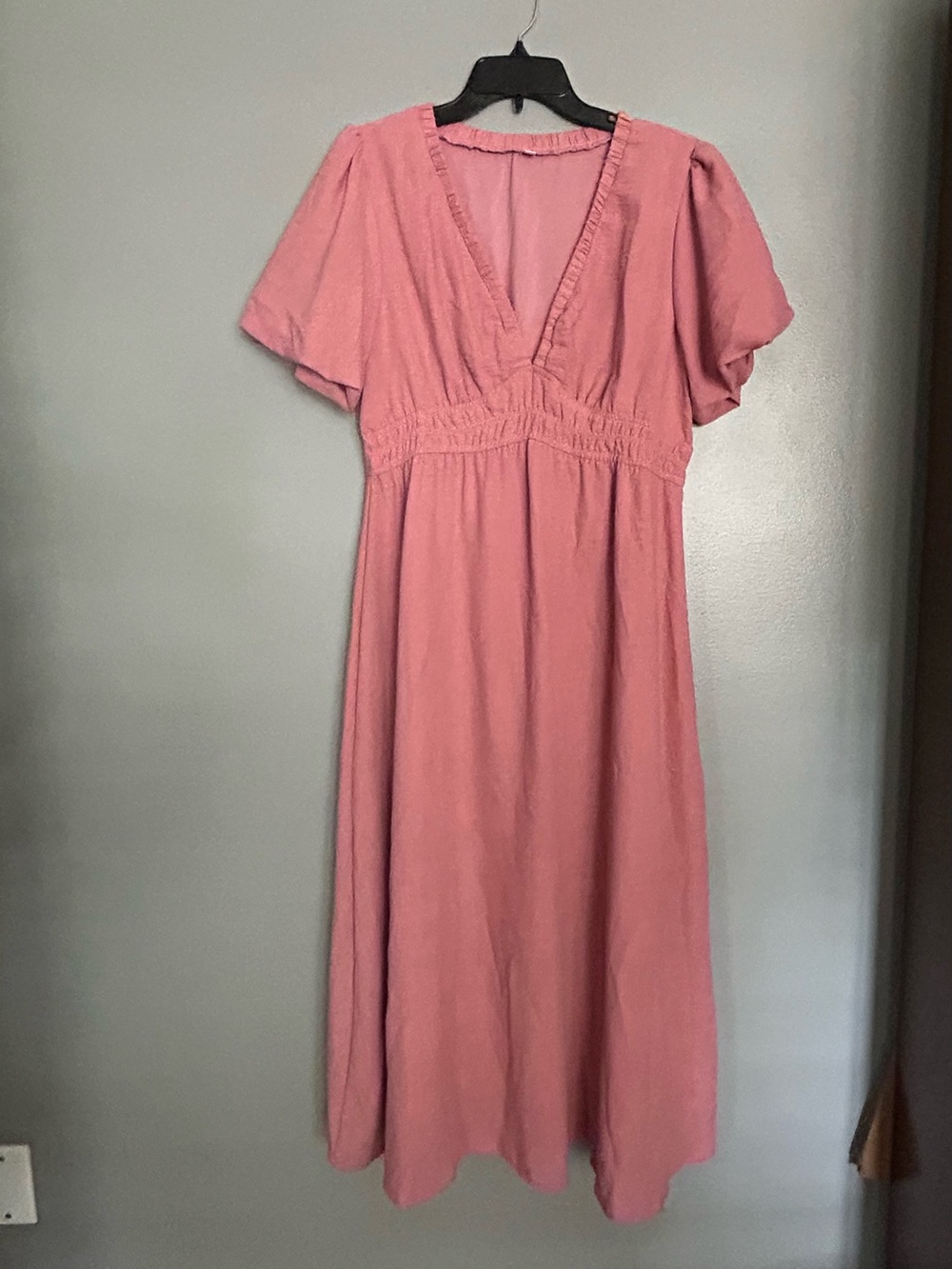 Women’s Simplee Linen Maxi Dress